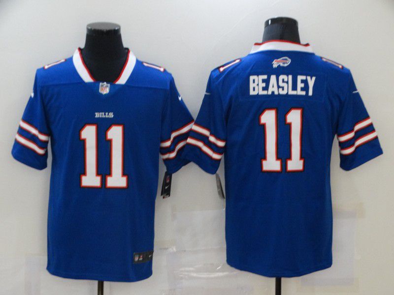 Men Buffalo Bills #11 Beasley Blue Nike Vapor Untouchable Limited 2020 NFL Nike Jerseys